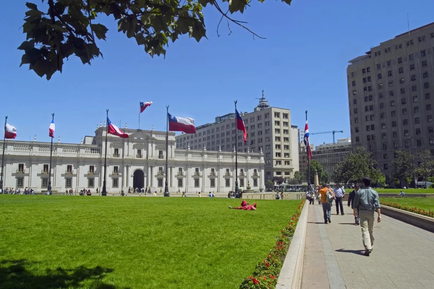 La Moneda Palace, seat of the Government of Chile