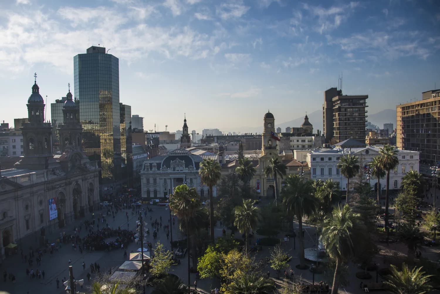 Plaza de Armas, Santiago's historic center