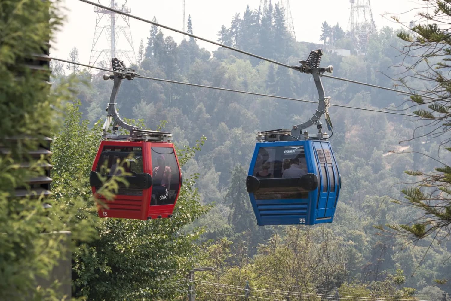 Cerro San Cristóbal cable car